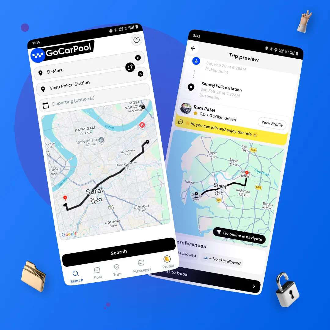 Ride Sharing App