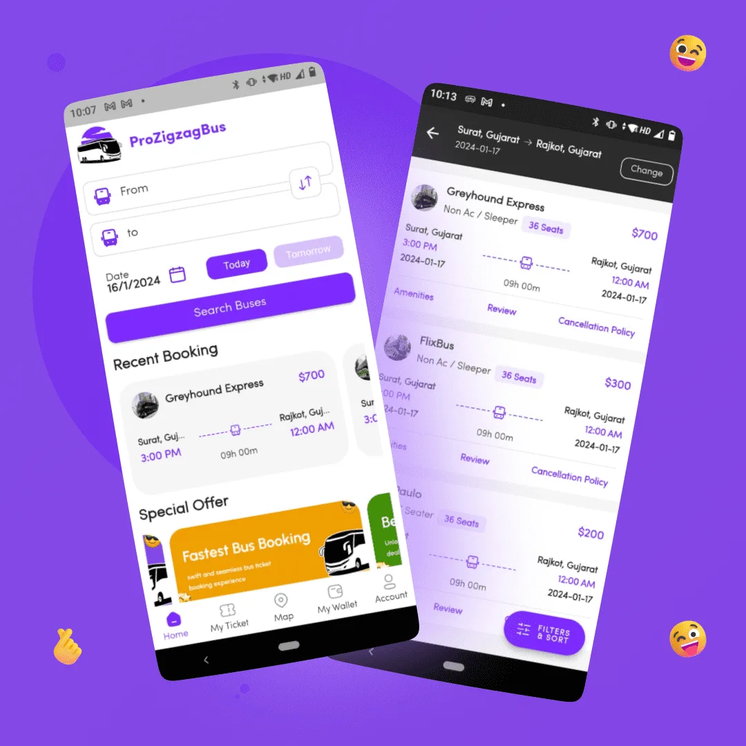 Bus Booking App