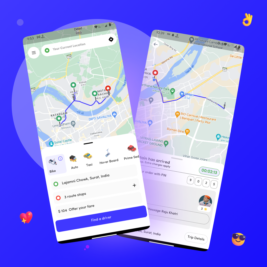 Taxi booking solution by CSCODETECH