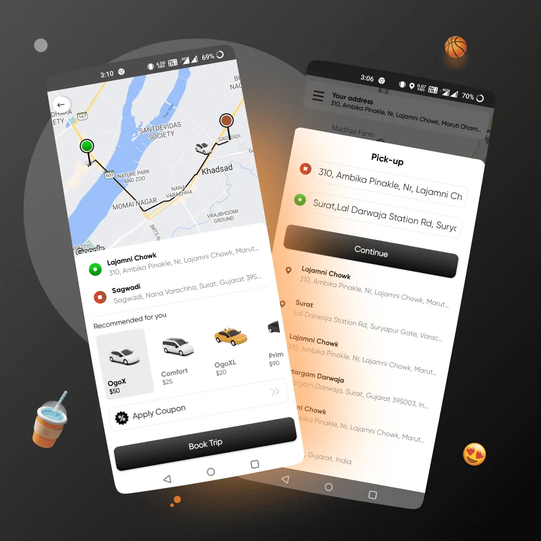 Taxi Booking App