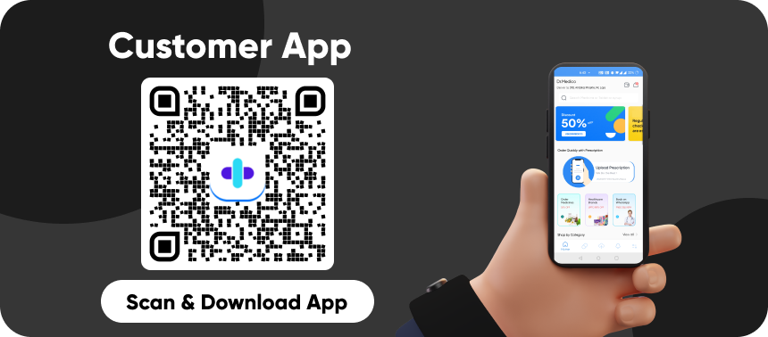 Drmedico Customer app demo preview