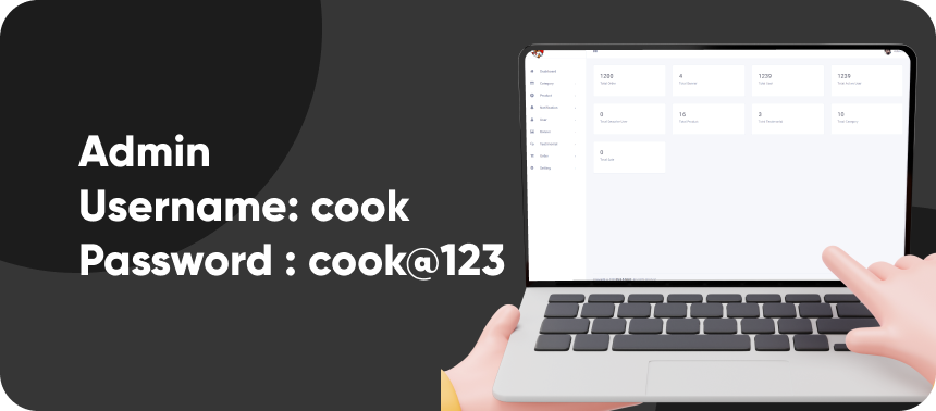 Fishandmeat Admin panel demo preview