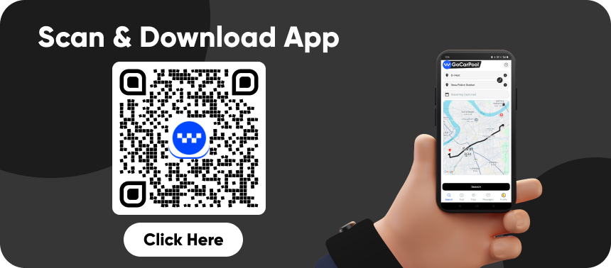 Gocarpool Customer app demo preview