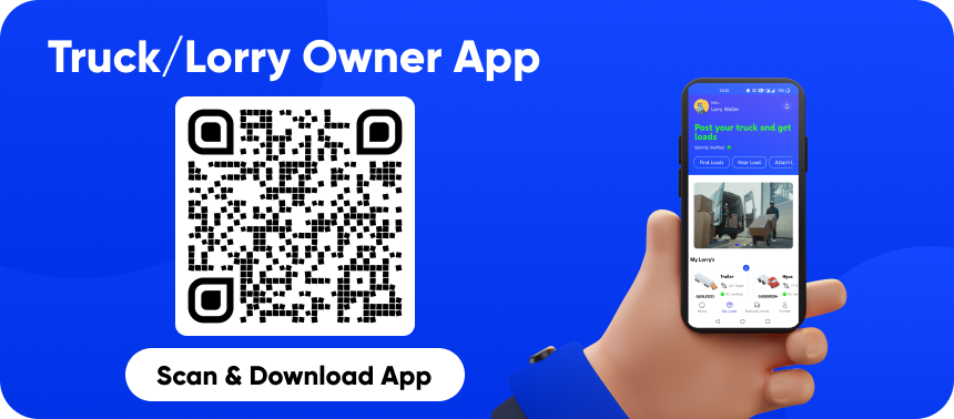 Moversflutter Lorryowner app demo preview
