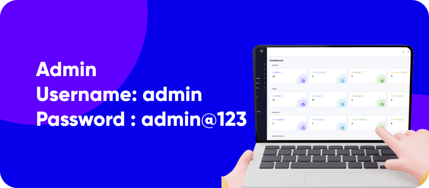 Zippygo Admin panel demo preview