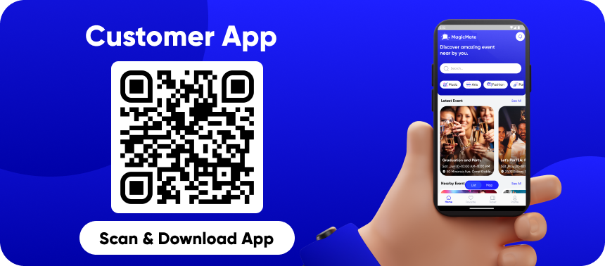 Magicmate Customer app demo preview
