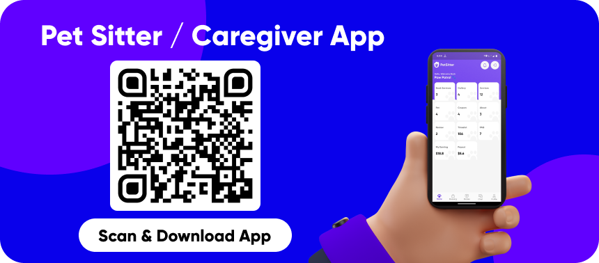 Pethome Sitter app demo preview