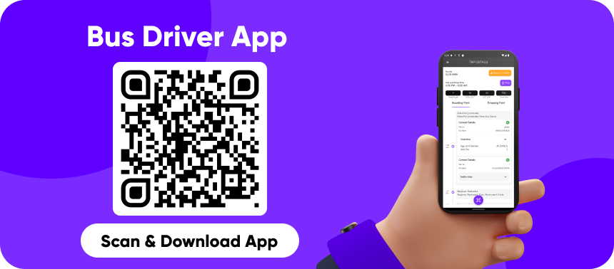 Prozigzagbus Driver app demo preview