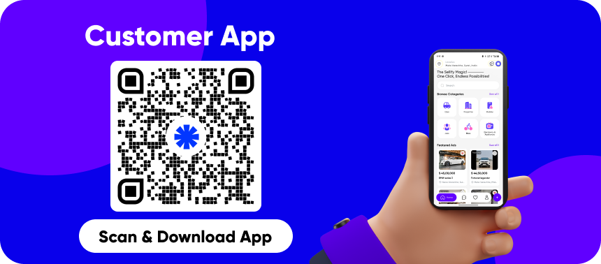 Sellify Customer app demo preview