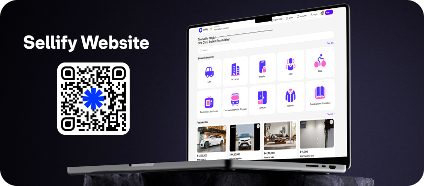 Sellifyweb Website app demo preview
